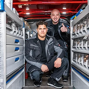 Blick ins Einsatzfahrzeung